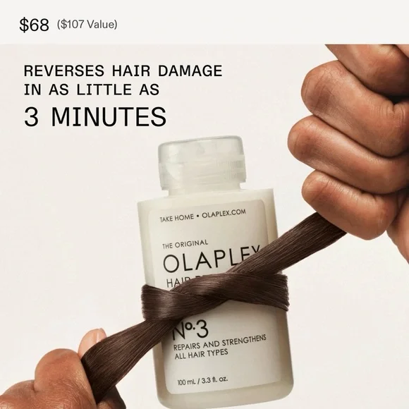 OLAPLEX Full-On Shine Set with Gold and White Packaging (New) - Picture 11 of 16